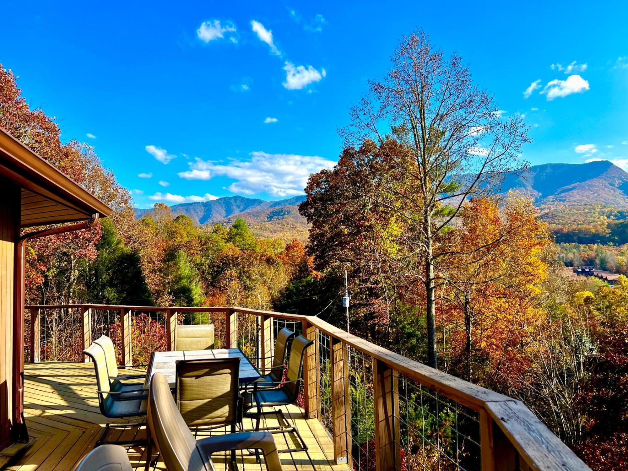 Hawks View Gatlinburg Mountain Cabin Exterior foto
