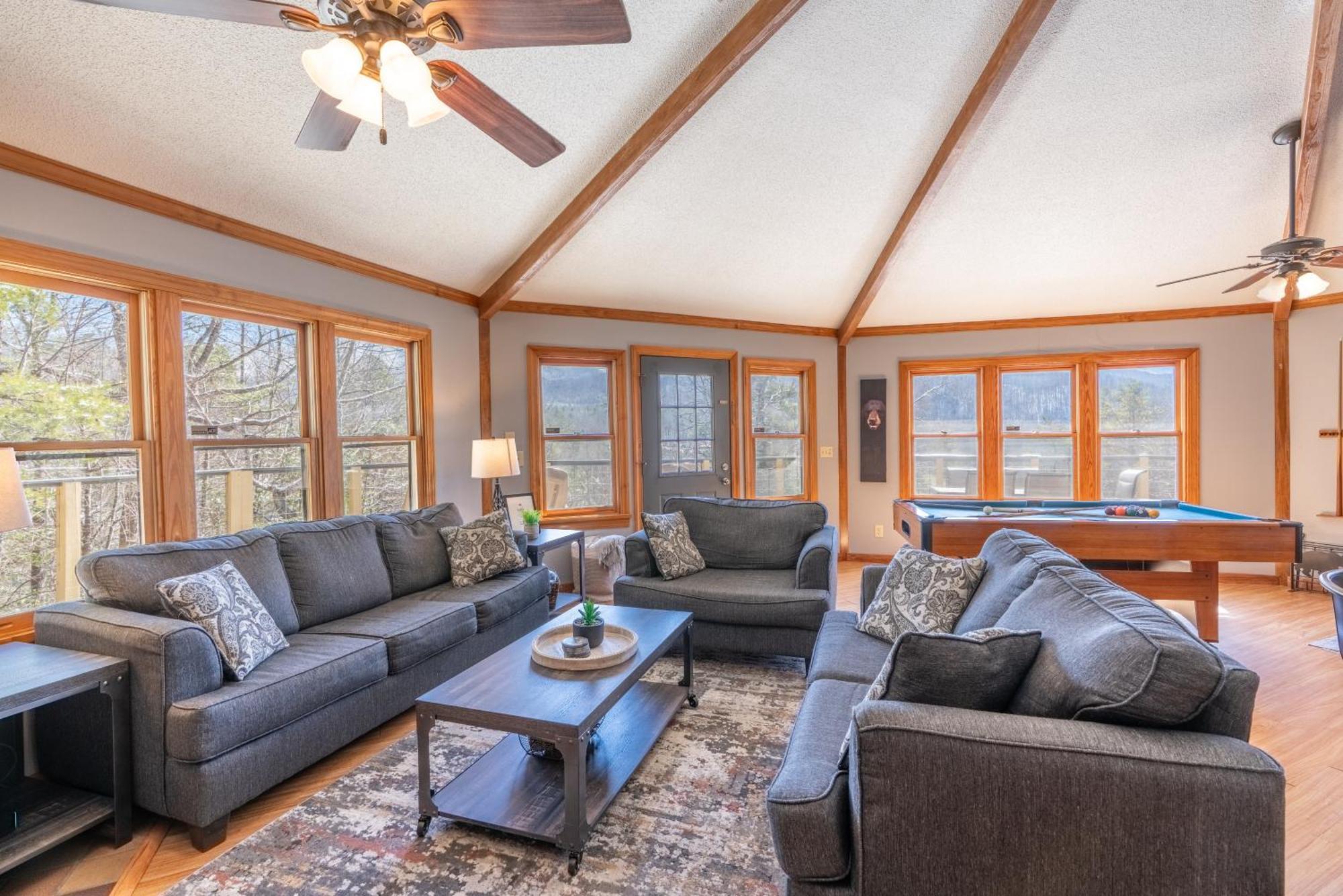 Hawks View Gatlinburg Mountain Cabin Exterior foto